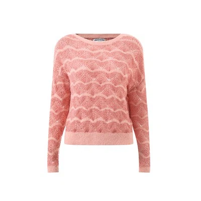 Women's Pink Knit Sweater