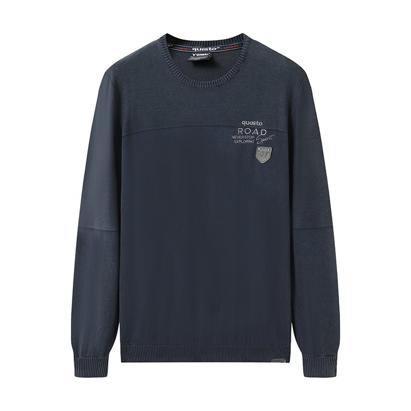 Stone Washed Crewneck Sweater